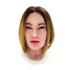 Realistic Facial Overlay 'Alice' for Adult Manikin Training Simulators