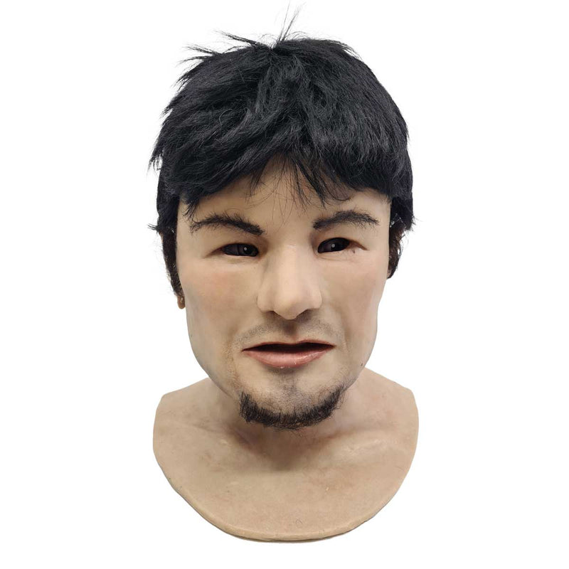 Realistic Facial Overlay 'Charlie' for Adult Manikin Training Simulators