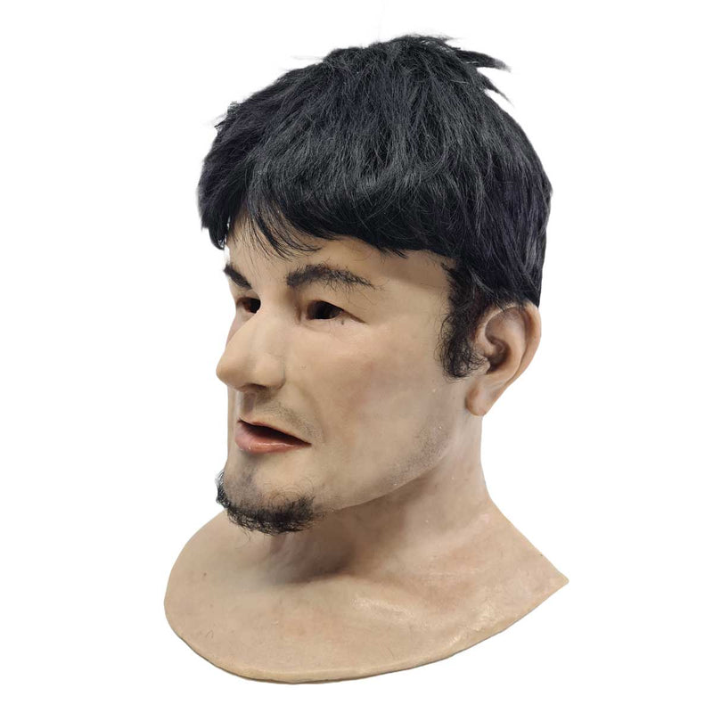 Realistic Facial Overlay 'Charlie' for Adult Manikin Training Simulators