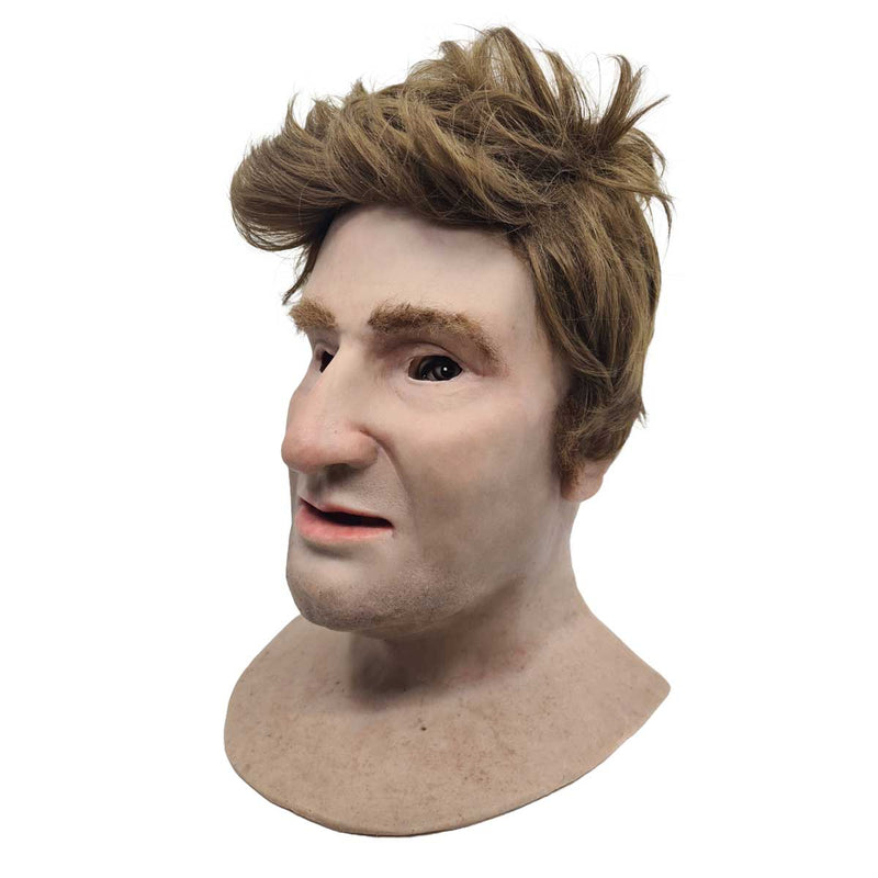 Realistic Facial Overlay 'Fergus' for Adult Manikin Training Simulators