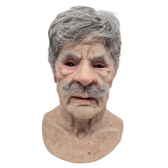 Realistic Facial Overlay 'Frank Collingwood | Moustache' for Adult Manikin Training Simulators