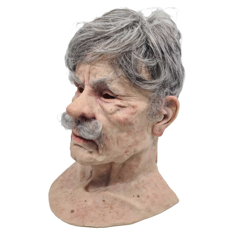 Realistic Facial Overlay 'Frank Collingwood | Moustache' for Adult Manikin Training Simulators