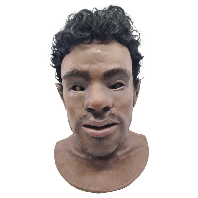 Realistic Facial Overlay 'Gabriel' for Adult Manikin Training Simulators