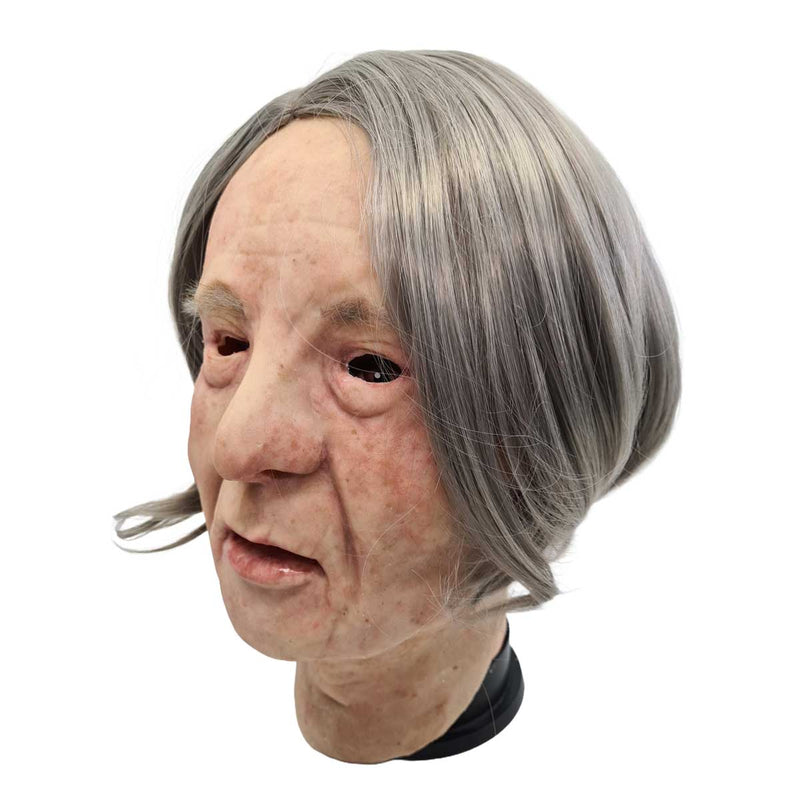 Realistic Facial Overlay 'Gertrud Weiss' for Adult Manikin Training Simulators