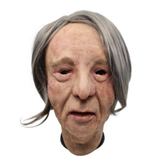 Realistic Facial Overlay 'Gertrud Weiss' for Adult Manikin Training Simulators