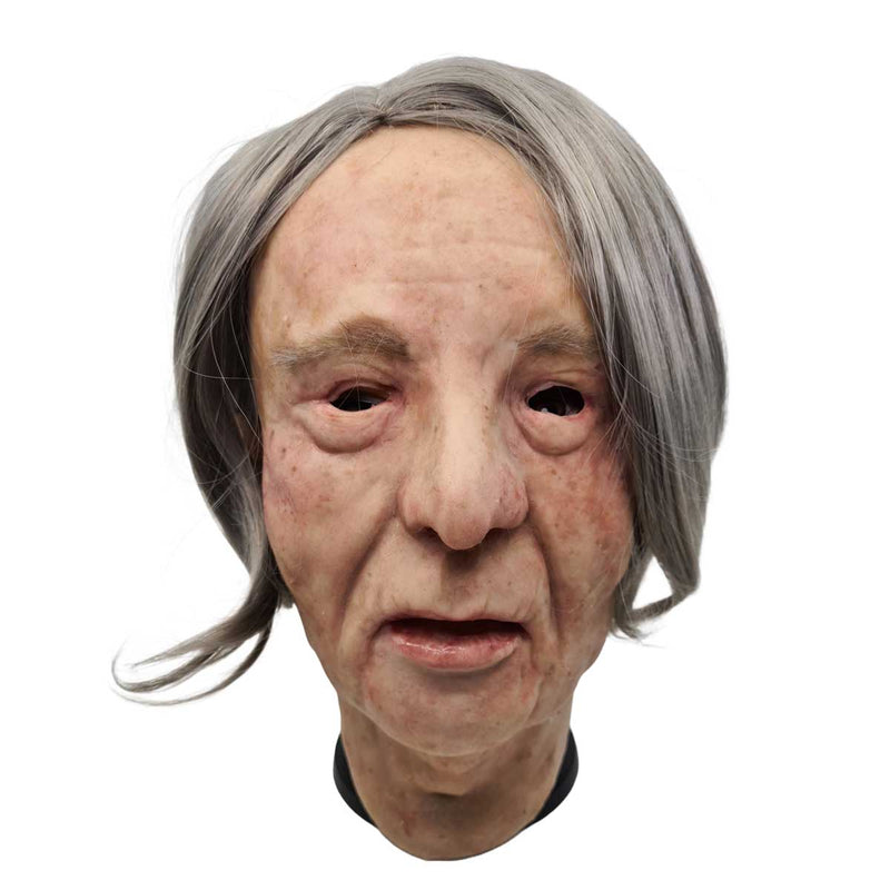 Realistic Facial Overlay 'Gertrud Weiss' for Adult Manikin Training Simulators