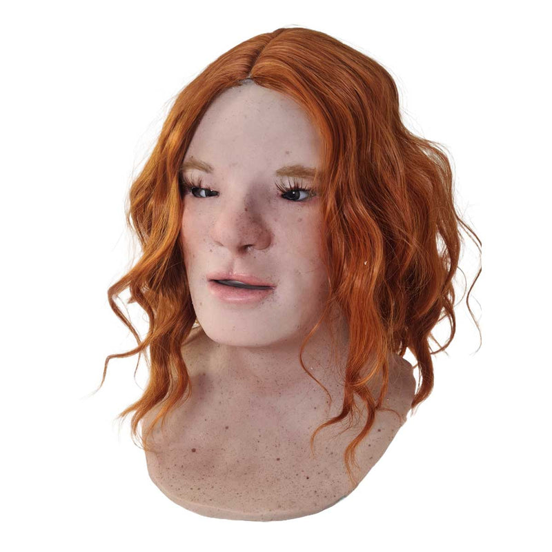 Realistic Facial Overlay 'Gwyneth' for Adult Manikin Training Simulators