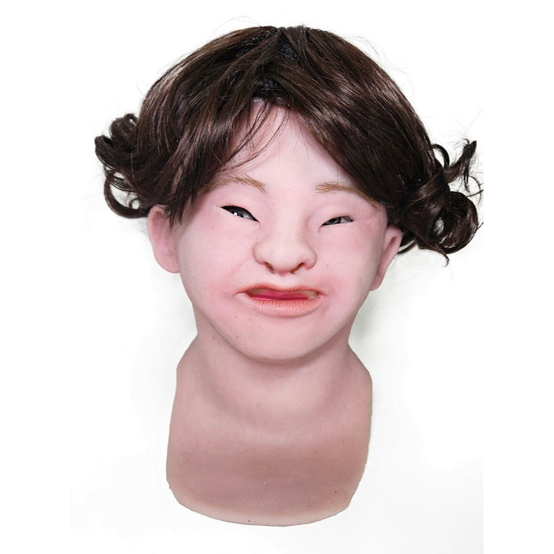 Realistic Facial Overlay 'Katy' for Child Manikin Training Simulators