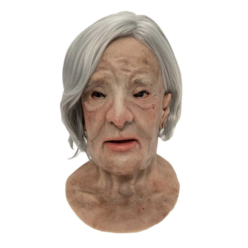 Realistic Facial Overlay 'Loes Brunswijk' for Adult Manikin Training Simulators