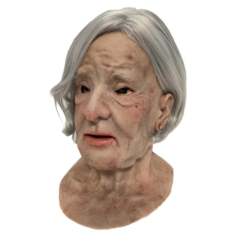 Realistic Facial Overlay 'Loes Brunswijk' for Adult Manikin Training Simulators