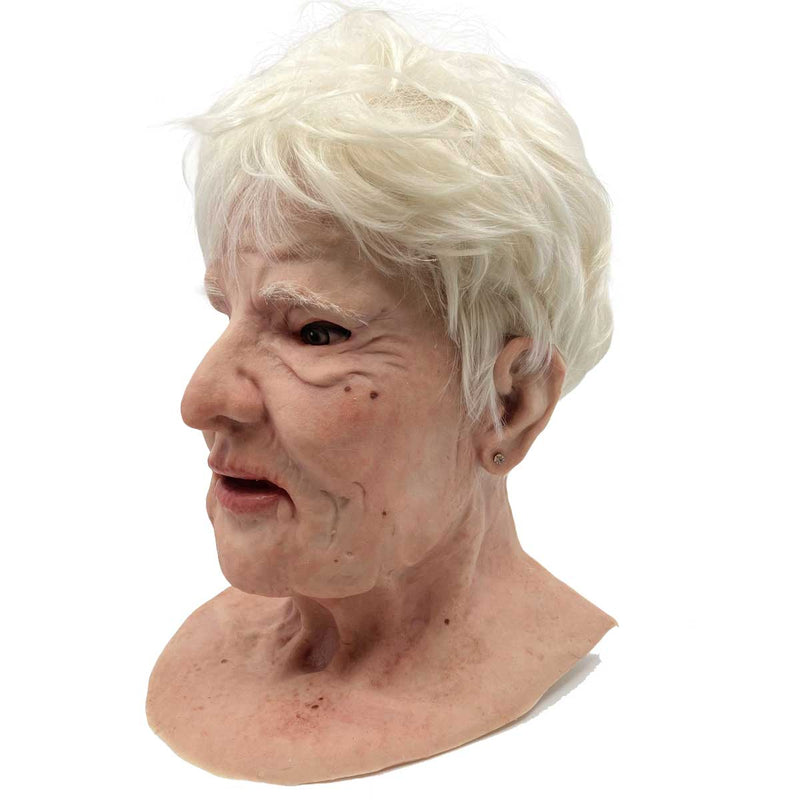 Realistic Facial Overlay 'Louise' for Adult Manikin Training Simulators