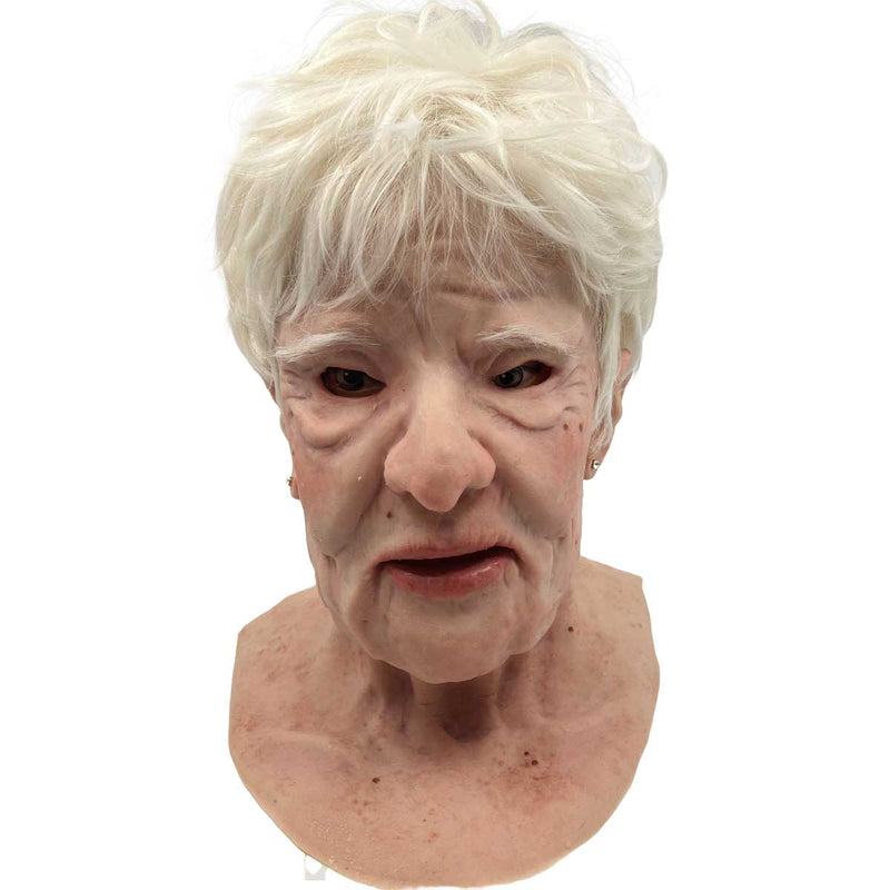 Realistic Facial Overlay 'Louise' for Adult Manikin Training Simulators