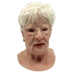 Realistic Facial Overlay 'Louise' for Adult Manikin Training Simulators