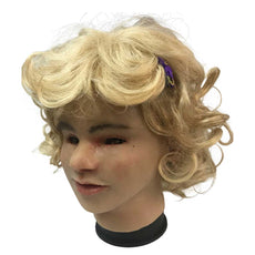 Realistic Facial Overlay 'Meeka' for Child Manikin Training Simulators