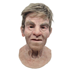 Realistic Facial Overlay 'Mr. Winter' for Adult Manikin Training Simulators