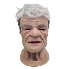 Realistic Facial Overlay 'Murray' for Adult Manikin Training Simulators
