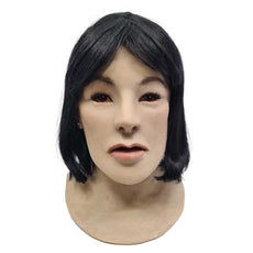 Realistic Facial Overlay 'Nadia' for Adult Manikin Training Simulators
