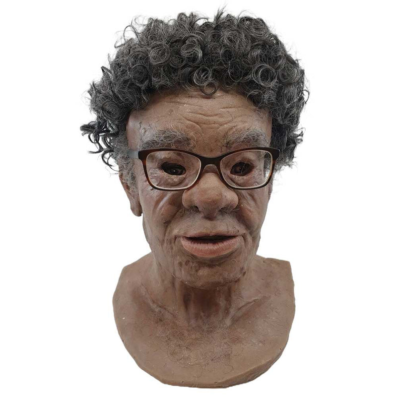 Realistic Facial Overlay 'Noah' for Adult Manikin Training Simulators