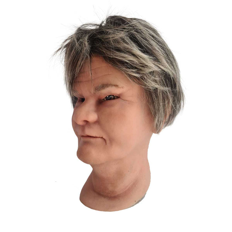 Realistic Facial Overlay 'Pamela' for Adult Manikin Training Simulators