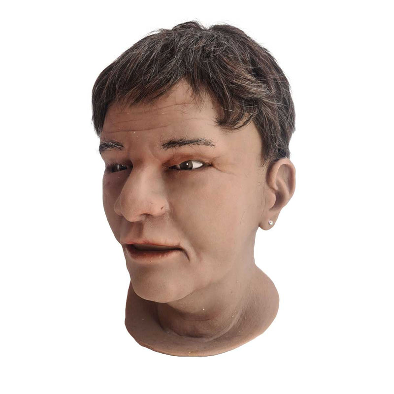 Realistic Facial Overlay 'Paola' for Adult Manikin Training Simulators