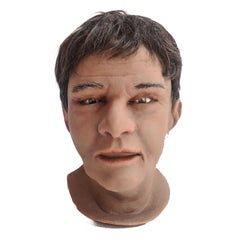 Realistic Facial Overlay 'Paola' for Adult Manikin Training Simulators