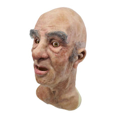 Realistic Facial Overlay 'Pierre Rousseau' for Adult Manikin Training Simulators