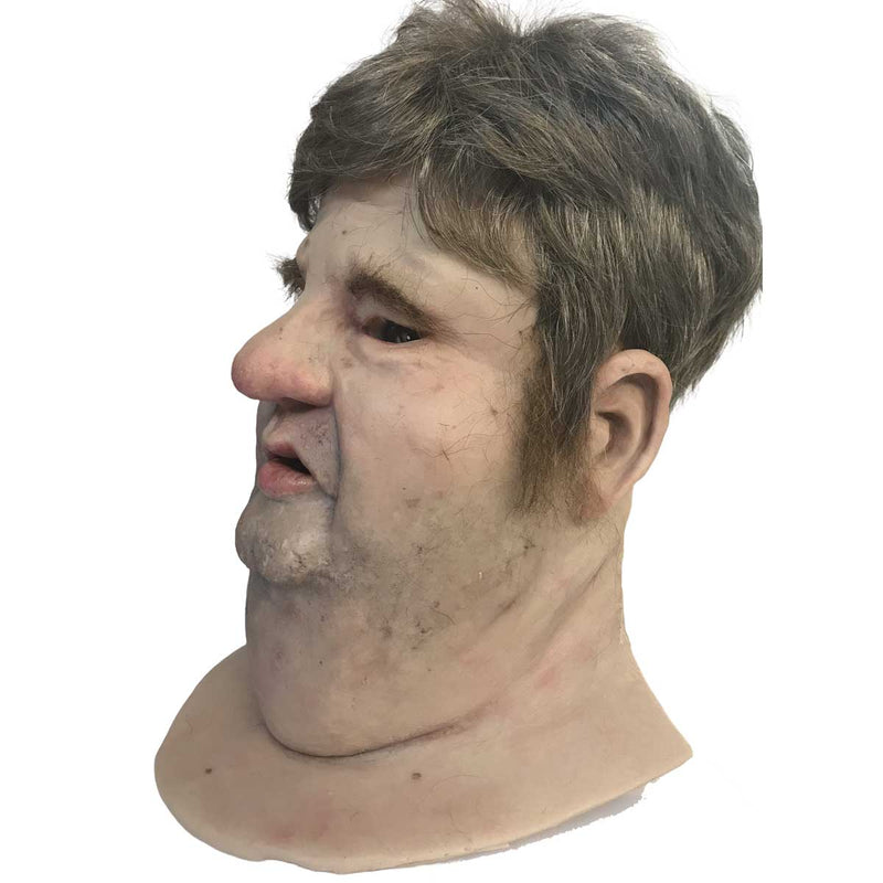 Realistic Facial Overlay 'Ralph Stenton' for Adult Manikin Training Simulators