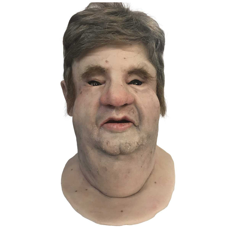 Realistic Facial Overlay 'Ralph Stenton' for Adult Manikin Training Simulators