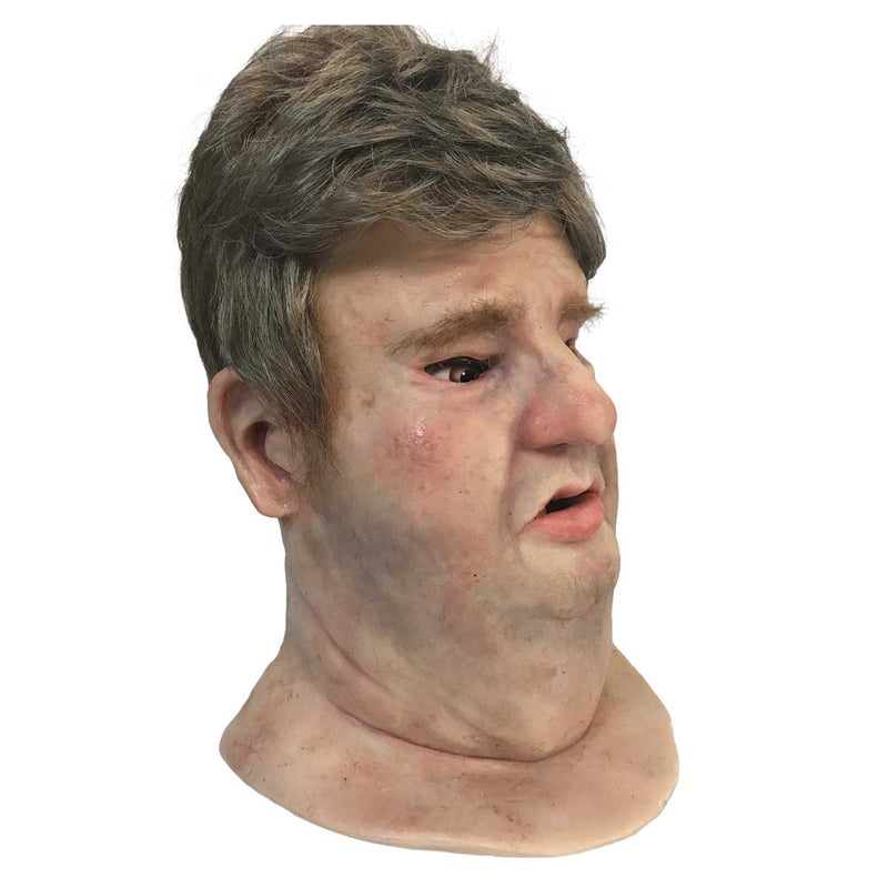 Realistic Facial Overlay 'Ralph Stenton' for Adult Manikin Training Simulators