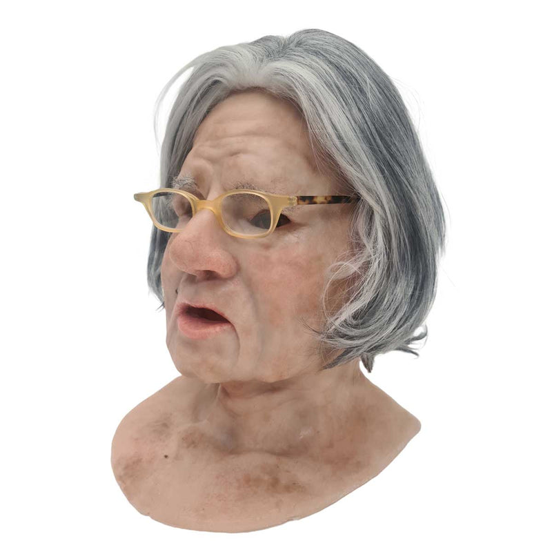 Realistic Facial Overlay 'Rosa' for Adult Manikin Training Simulators