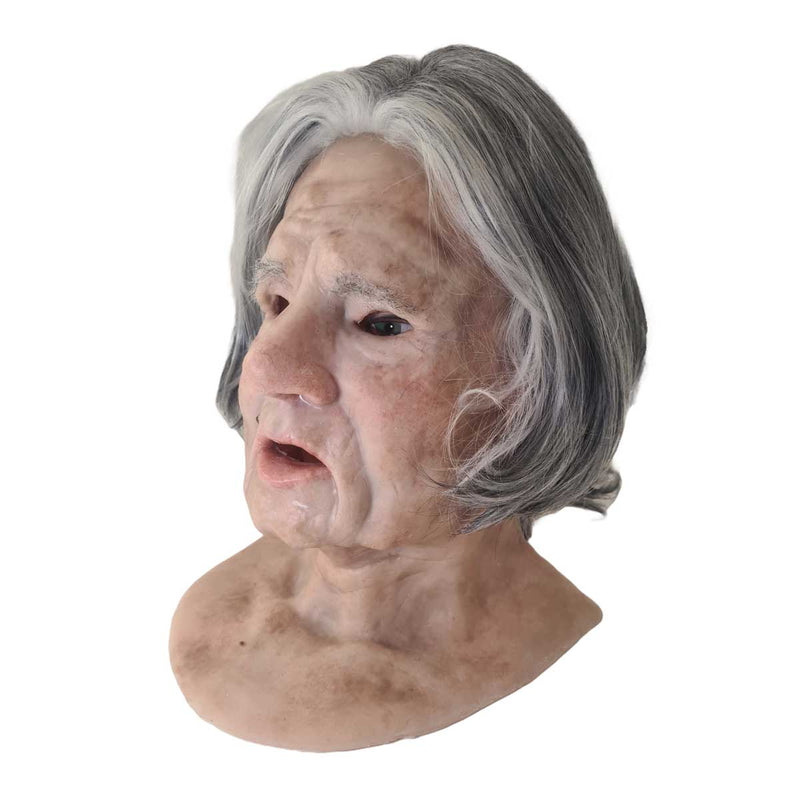 Realistic Facial Overlay 'Rosa' for Adult Manikin Training Simulators