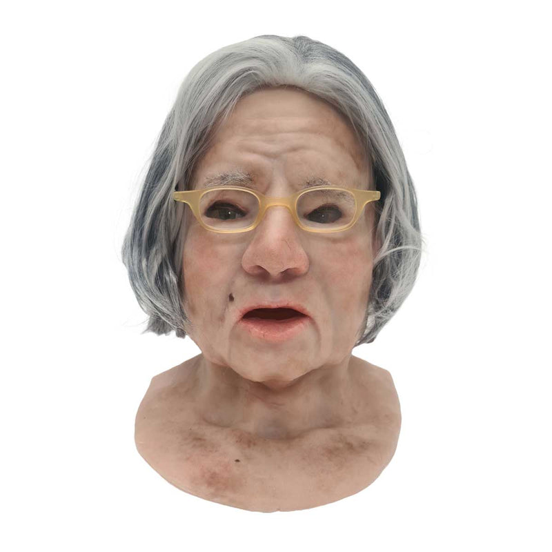 Realistic Facial Overlay 'Rosa' for Adult Manikin Training Simulators