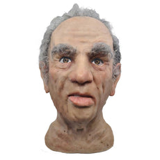 Realistic Facial Overlay 'Rudie Sonneberg with Stroke' for Adult Manikin Training Simulators
