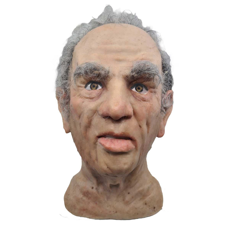 Realistic Facial Overlay 'Rudie Sonneberg with Stroke' for Adult Manikin Training Simulators