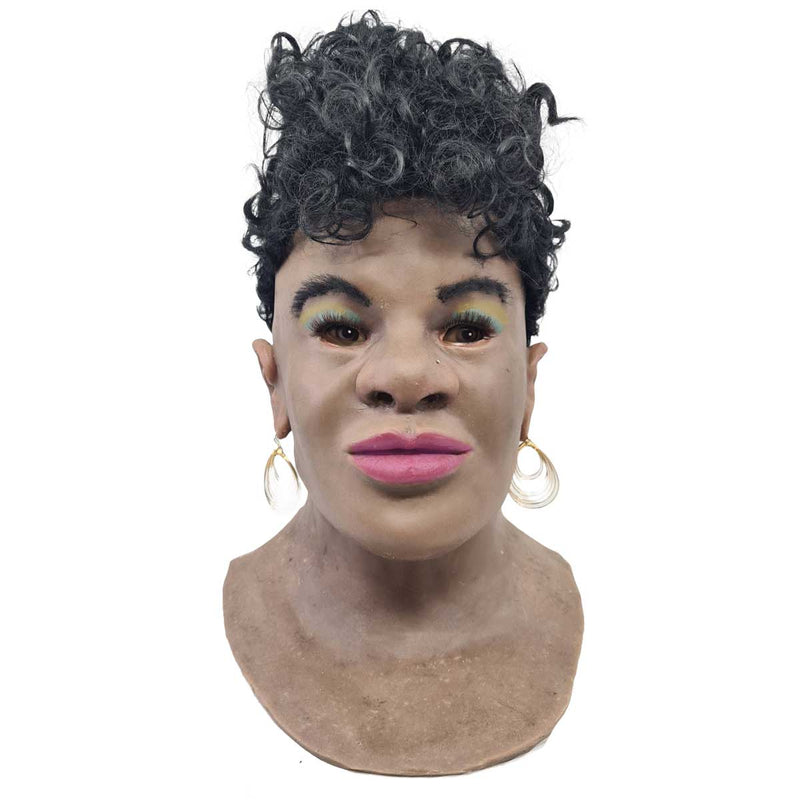 Realistic Facial Overlay 'Sondra' for Adult Manikin Training Simulators