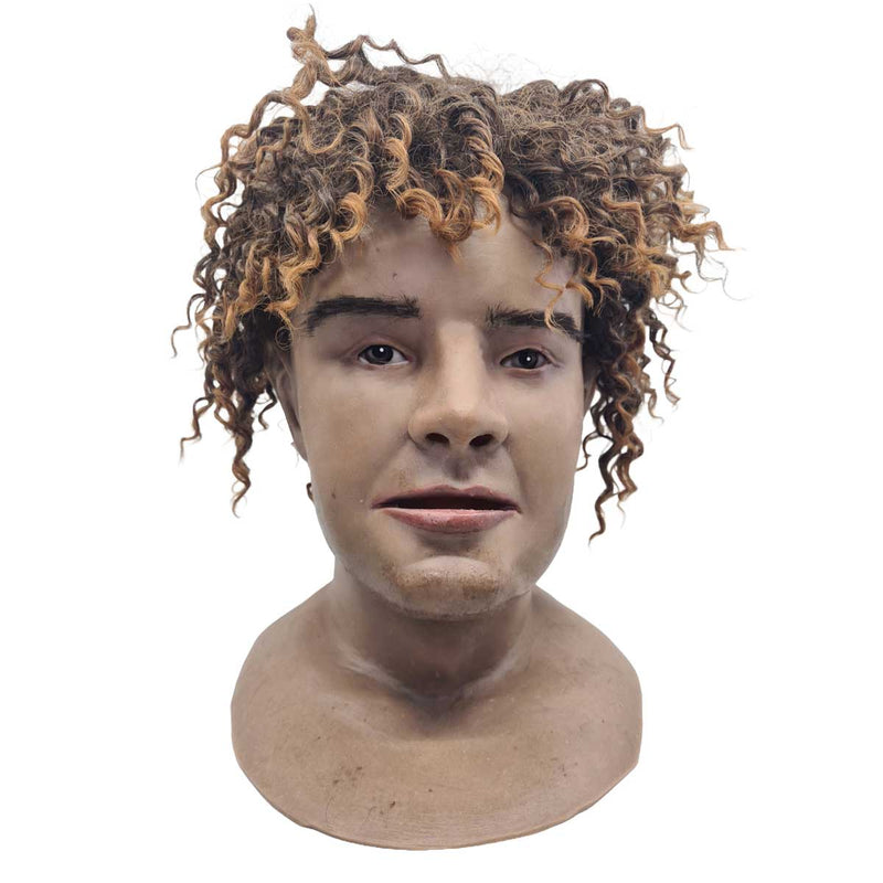 Realistic Facial Overlay 'Terry' for Adult Manikin Training Simulators