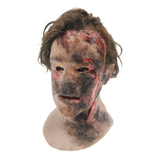Realistic Facial Overlay 'Thomas Burned' for Adult Manikin Training Simulators