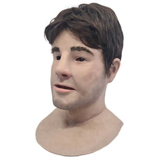 Realistic Facial Overlay 'Thomas' for Adult Manikin Training Simulators
