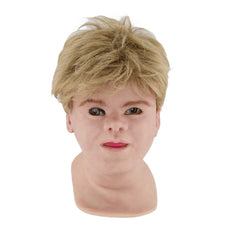Realistic Facial Overlay 'Tommy' for Child Manikin Training Simulators