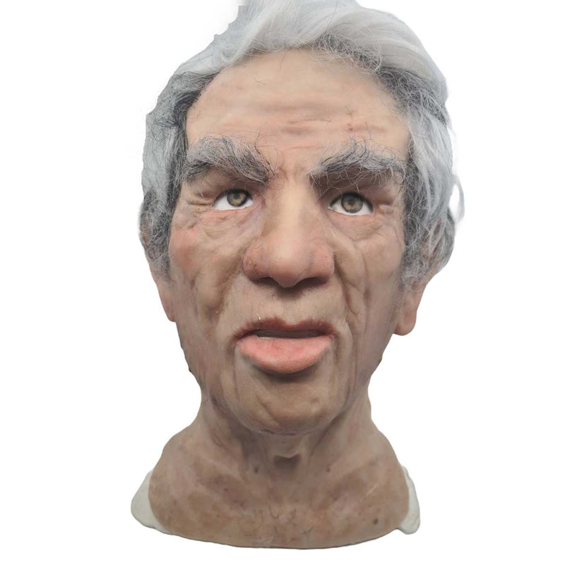 Realistic Facial Overlay 'Willem Sonneberg' for Adult Manikin Training Simulators