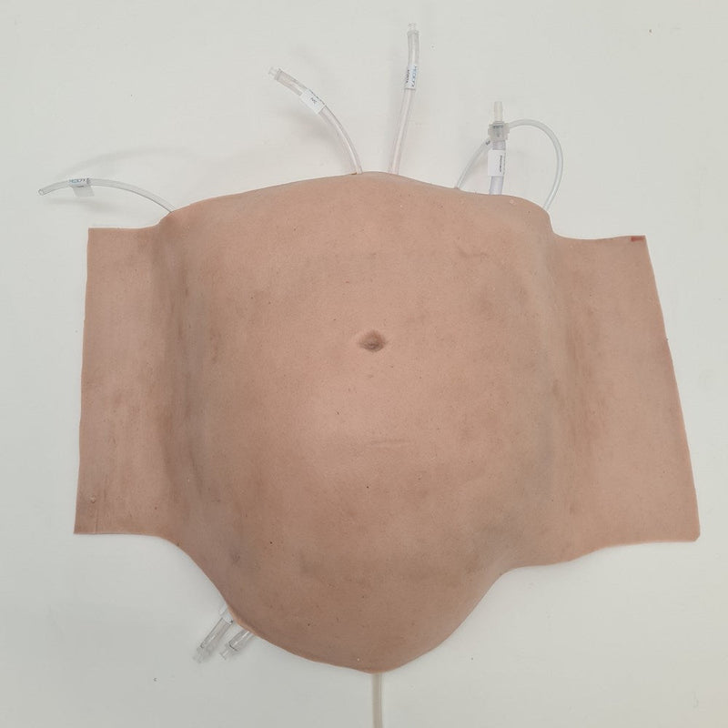 Realistic Surgical Abdominal Training Model for Medical Procedures