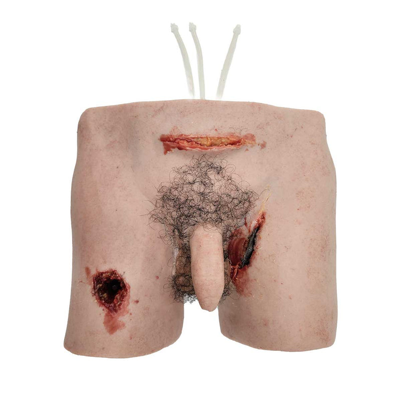 Realistic Trauma Wound Packing Groin Trainer for First Aid and Military Training