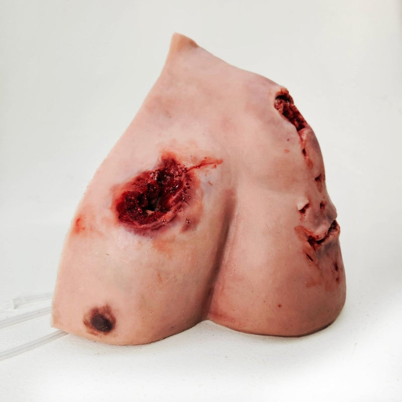 Realistic Trauma Wound Packing Shoulder Trainer for First Aid and Military Training