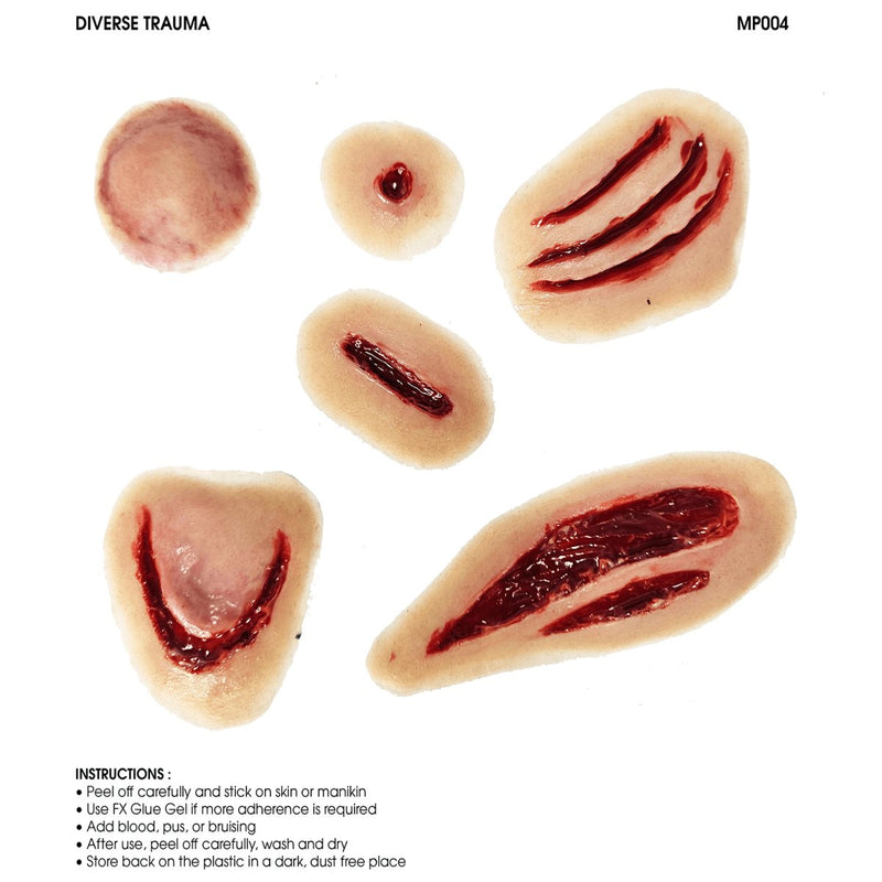 Sheet Diverse Trauma