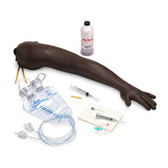 Adult Venipuncture and Injection Training Arm, Dark