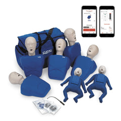 CPR Prompt® Plus Complete TPAK700 7-Pack powered by Heartisense®, Blue