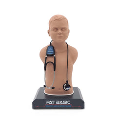 PAT BASIC® - Pediatric Auscultation Trainer with SimScope Wi-Fi Training Stethoscope, Light